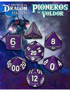 es::Pioneros de Voldor - Dados: Morado Rocasangrienta