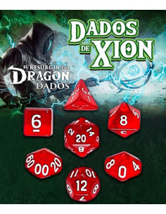 es::Dados de Xion: Rojo Hirior