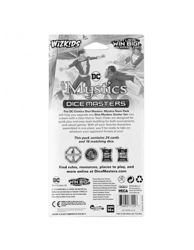 es::DC Comics Dice Masters Team Pack Mystics Team En inglés