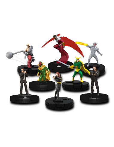 es::Marvel HeroClix Expansión Juego de Mesa Strike Teams: Avengers Initiative En inglés