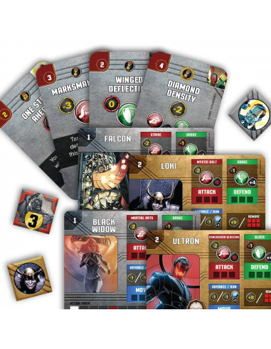 es::Marvel HeroClix Expansión Juego de Mesa Strike Teams: Avengers Initiative En inglés