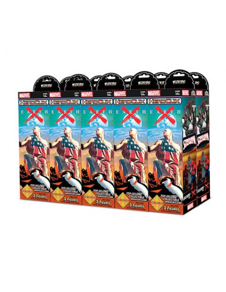 es::Marvel HeroClix: Earth X Booster Brick 10 Boosters en inglés