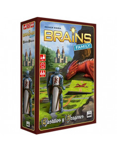es::Brains Family: Castillos y Dragones-Juego de mesa