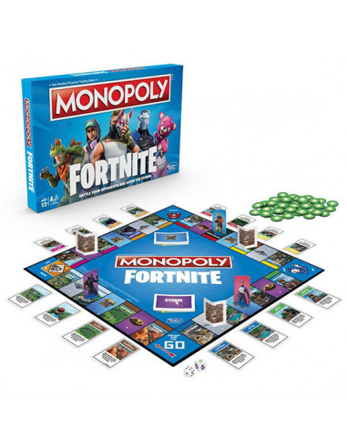 es::Monopoly Fortnite-Juego de tablero