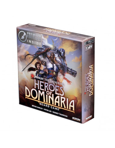 es::Magic the Gathering Juego de Mesa Heroes of Dominaria Premium Edition En inglés