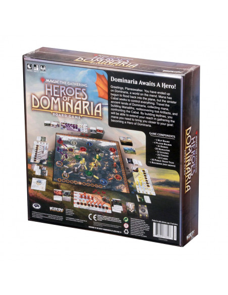 es::Magic the Gathering Juego de Mesa Heroes of Dominaria Standard Edition En inglés