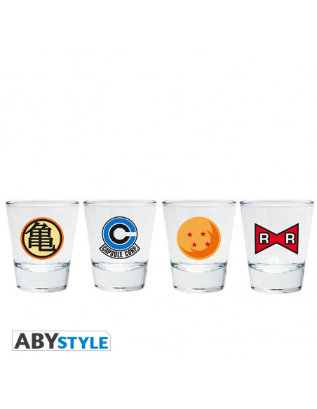 es::Dragon Ball Set de Vasos de Chupito Emblemas 5 cl