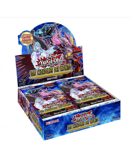 es::Yu-Gi-Oh! Los Cazadores del Infinito Caja de 24 sobres