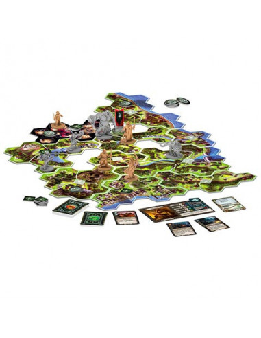 es::El Señor de los Anillos: Viajes por la Tierra Media - Juego de tablero