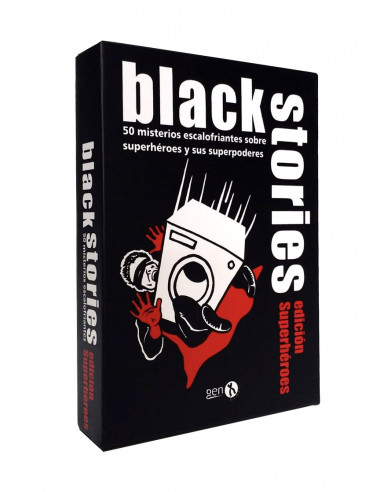 es::Black Stories: Superhéroes - Juego de cartas