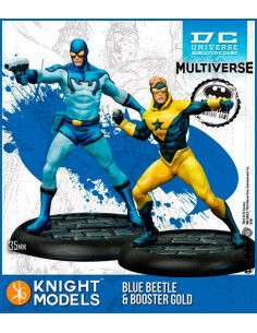 es::Batman / DCU Miniature Game: Blue Beetle & Booster Gold
