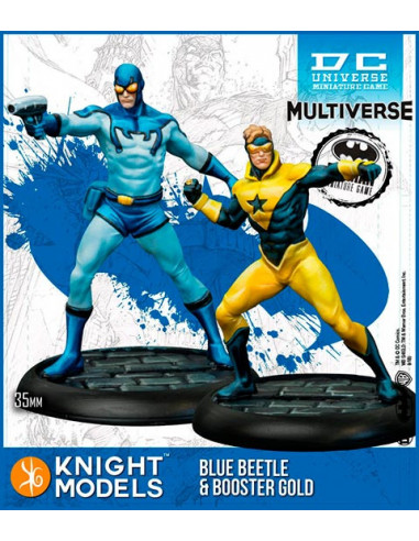 es::Batman / DCU Miniature Game: Blue Beetle & Booster Gold