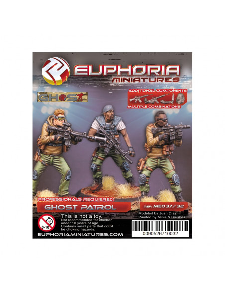 es::Euphoria. El juego de miniaturas: Ghost Patrol