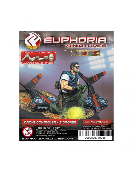 es::Euphoria. El juego de miniaturas: Drone Controler - 2 Drones