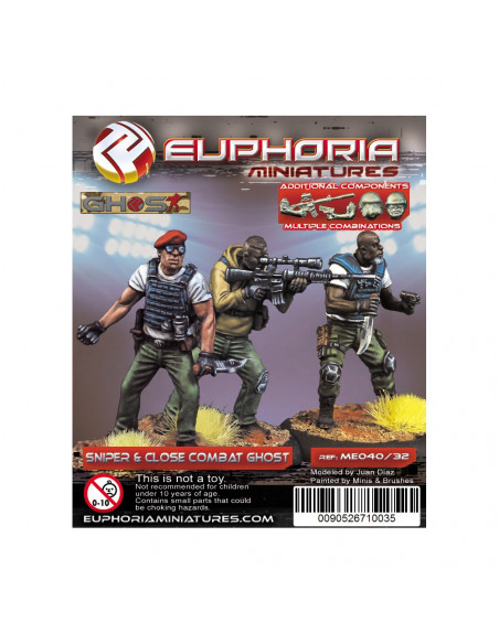 es::Euphoria. El juego de miniaturas: Sniper & Close Combat Ghost