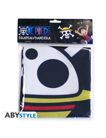 es::One Piece Bandera Calavera - Luffy 50 x 60 cm
