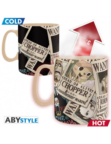 es::One Piece Taza Wanted cambio de imagen 460 ml