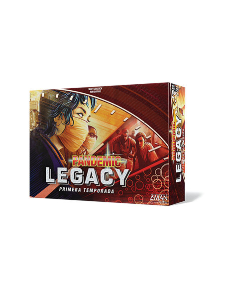 es::Pandemic Legacy Primera Temporada Caja roja - Juego de tablero