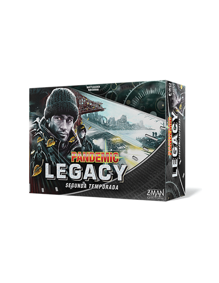 es::Pandemic Legacy Segunda Temporada Caja negra - Juego de tablero