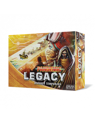 es::Pandemic Legacy Segunda Temporada Caja amarilla - Juego de tablero