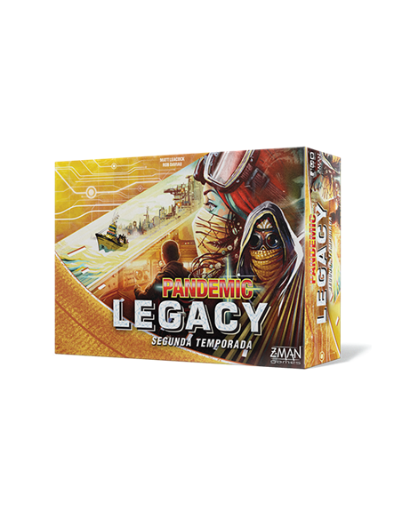 es::Pandemic Legacy Segunda Temporada Caja amarilla - Juego de tablero