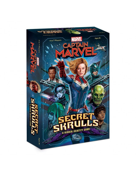 es::Captain Marvel Bang! Secret Skrulls inglés-Juego de cartas