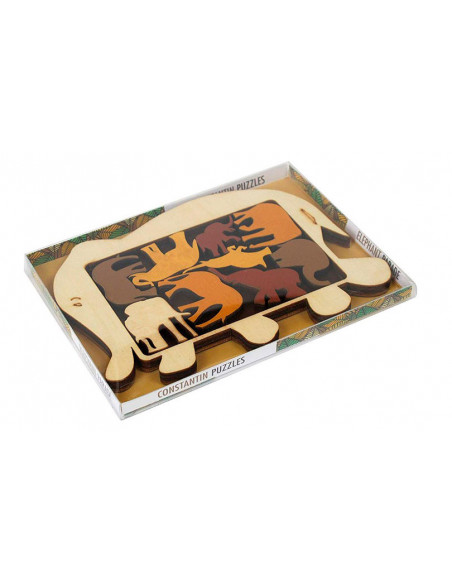 es::Puzle Elefantes-Juego de mesa