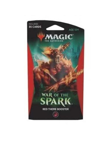 Magic the Gathering War of the Spark Red Theme Boo