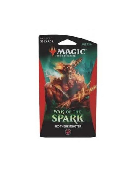 Magic the Gathering War of the Spark Red Theme Boo