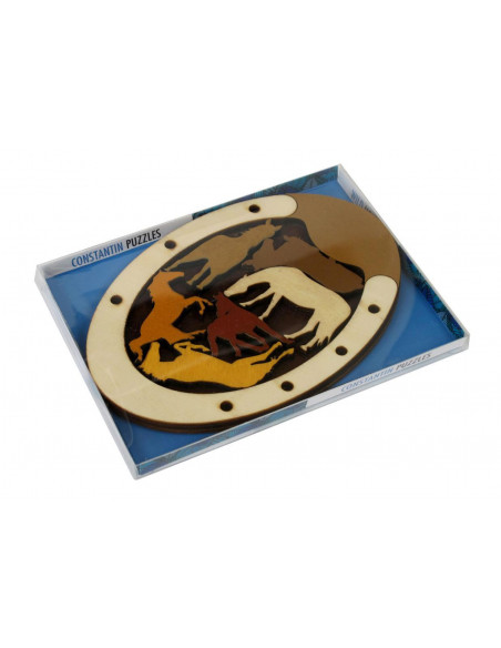 es::Puzle Caballos-Juego de mesa