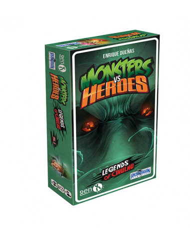 es::Monsters Vs. Heroes: Legends of Cthulhu - Juego de cartas