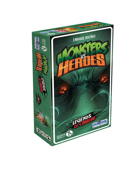 es::Monsters Vs. Heroes: Legends of Cthulhu - Juego de cartas