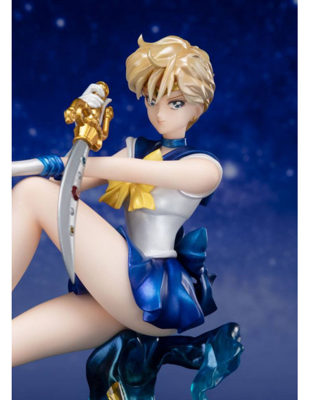 es::Sailor Moon Estatua FiguartsZERO Chouette Sailor Uranus Tamashii Web Exclusive 17 cm