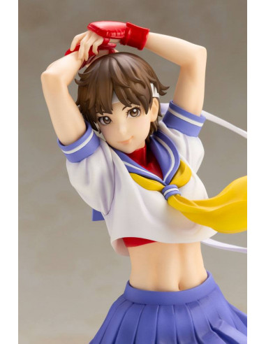 es::Street Fighter Bishoujo Estatua PVC 1/7 Sakura Round 2 22 cm
