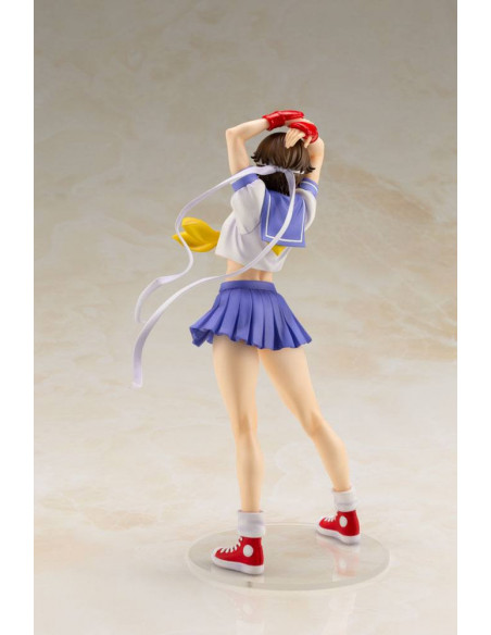 es::Street Fighter Bishoujo Estatua PVC 1/7 Sakura Round 2 22 cm