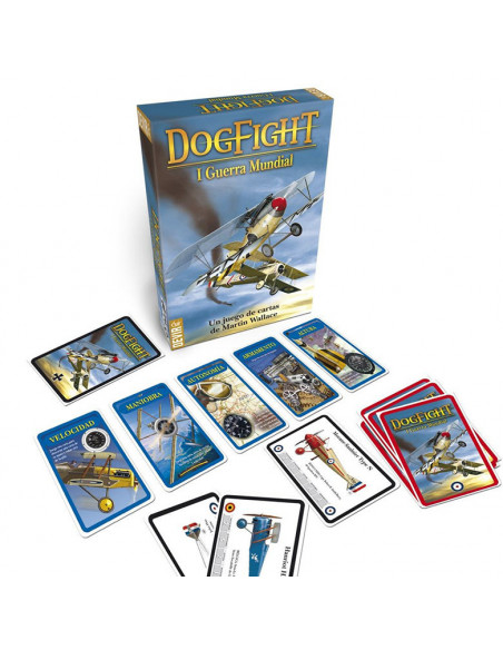 es::Dog Fight. 1ª Guerra Mundial-Juego de cartas