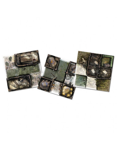 es::Zombicide: Green Horde-Tile set