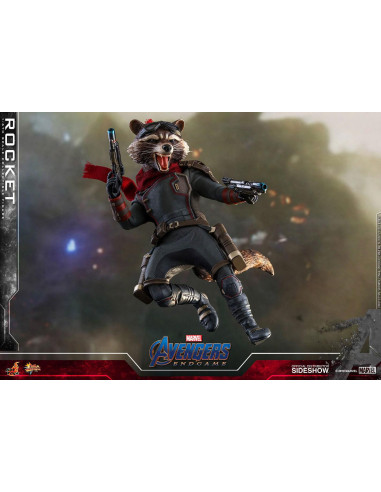 es::Vengadores: Endgame Figura 1/6 Rocket Hot Toys 16 cm