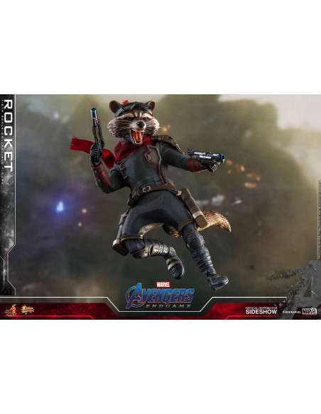 es::Vengadores: Endgame Figura 1/6 Rocket Hot Toys 16 cm