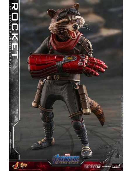 es::Vengadores: Endgame Figura 1/6 Rocket Hot Toys 16 cm