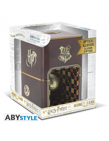 es::Harry Potter Hucha Snitch Dorada