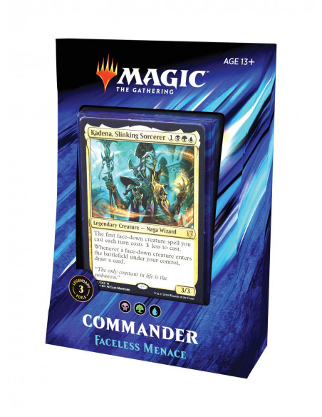 es::Magic Commander 2019: Faceless Menace Inglés