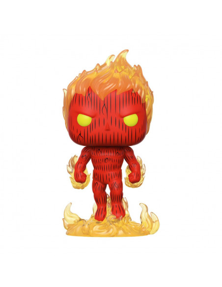 es::Fantastic Four POP! Marvel Vinyl Figura Human Torch 9 cm