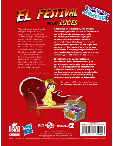 es::My Little Pony: Aventuras en Equestria: El festival de las luces