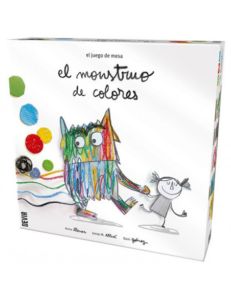 es::El monstruo de colores - Juego de mesa