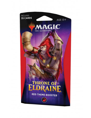 es::Magic the Gathering Throne of Eldraine Red Theme Booster