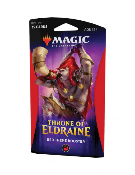 es::Magic the Gathering Throne of Eldraine Red Theme Booster