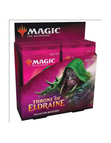 es::Magic the Gathering Throne of Eldraine Caja de Collector Boosters 12 inglés