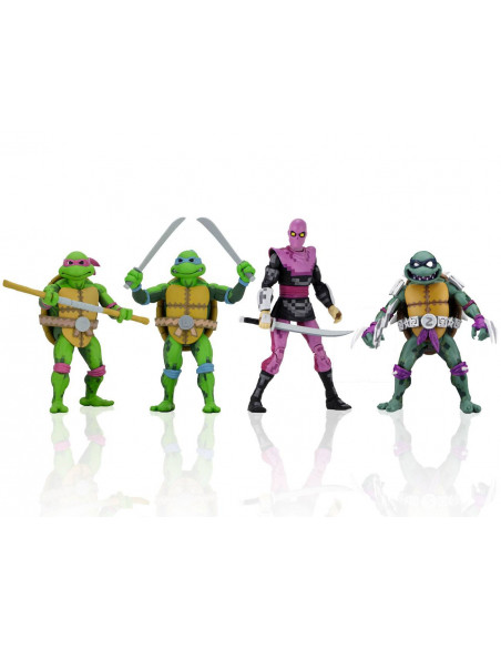 es::Tortugas Ninja: Turtles in Time Figuras 18 cm Serie 1 Surtido 4