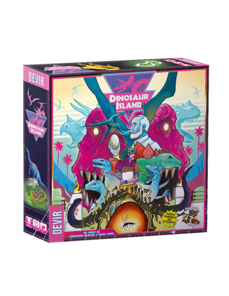 es::Dinosaur Island - Juego de mesa